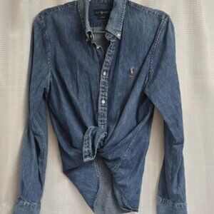 Polo by Ralph Lauren Blue Casual Button-Down Shirt